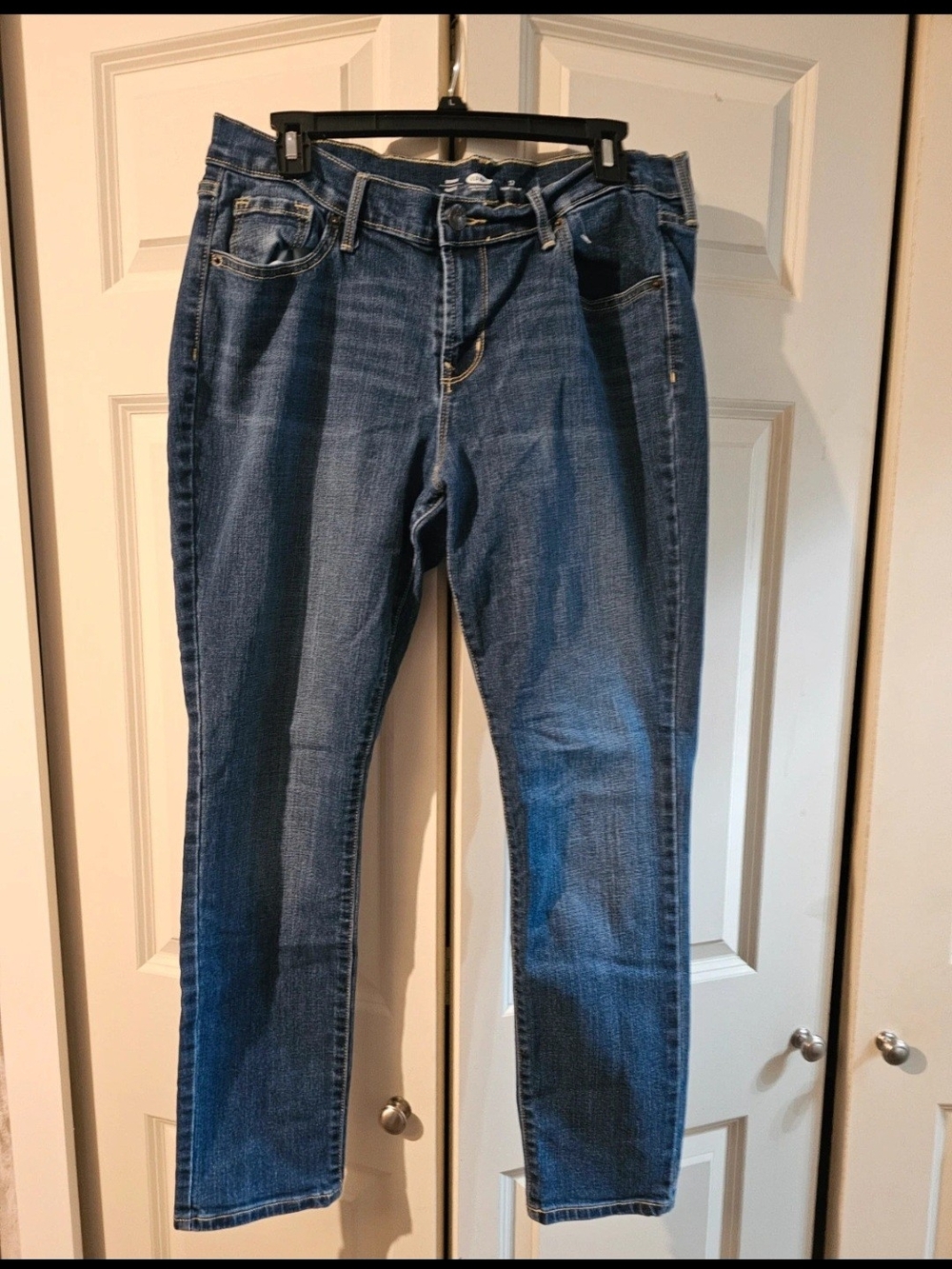 Old Navy Blue Straight-Leg Jeans